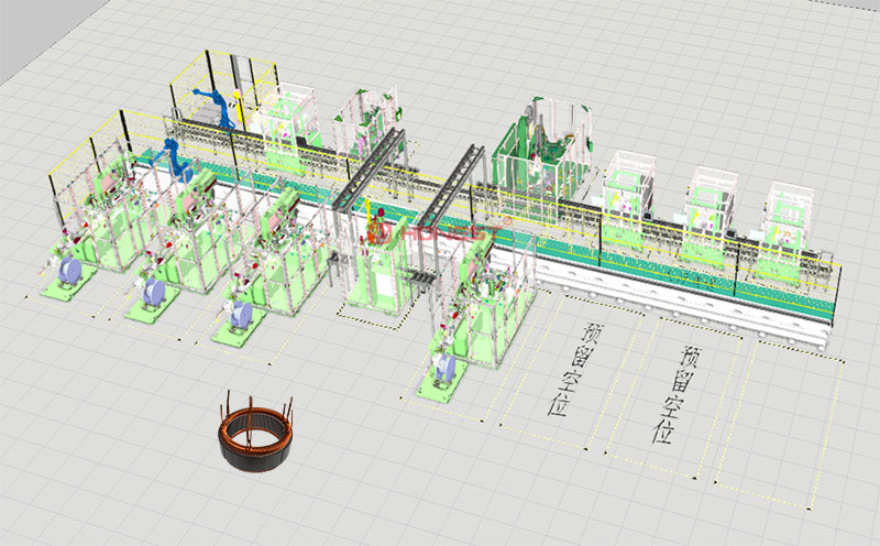 新能源汽車電機(jī)生產(chǎn)線