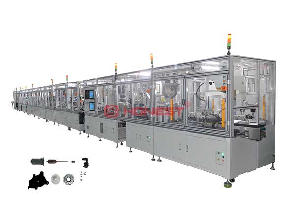 汽車電動天窗電機(jī)組裝線